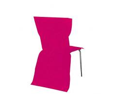 Aptafêtes - EM601/FUCHSIA - Sachet de 6 Housses de Chaise Non Tissé - Taille Unique