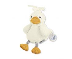 Sterntaler Peluche Musicale, Canard Edda en Peluche, Boîte À Musique Intégrée, Taille: S, Beige