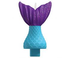 Amscan 170528 Bougie queue de sirÃ¨ne 13 cm