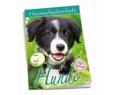 Edition Trötsch 201528 Cahier de textes pour chien Coloré Format A5 96 pages avec couverture transparente extra forte, Multicolore - Version Allemande