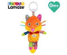 TOMY Lamaze - Flannery Le Renard, Peluche Bébé à Clip pour Berceau ou Poussette L27525, Jouet dÉveil Bébé, Jouet Éducatif Multicolore, Peluche Renard Convient dès la Naissance