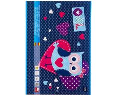 Interdruk Zepkb4spfl Muliti - coloured Fluo papier autocollant Pad B4 8, Multicolore - version anglaise