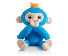 Fingerlings Hugs – Peluche interactive singe bleu Boris
