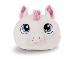 NICI 43956 Coussin Figurant Licorne Fyala Env. 30 x 25 cm, Blanc