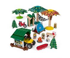 Fisher-price Wonder Makers Coffret de Construction Le Camping, Jouet pour Enfant Dès 3 Ans, Gfj10