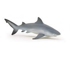 Papo- Requin Bouledogue lunivers Marin Animal Figurine, 56044, Multicolore