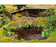 Noch - 14052 - Modélisme Ferroviaire - Plantes Aquatiques Et De Berge - Laser-cut Minis+ - 17 Pièces