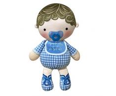 ARTEMODEL - Coussin La Vie ... Maman Enfant Bleu Poupée Couleur (1)