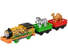 Thomas et ses amis locomotive train Percy et la Fête des Animaux, jouet pour enfant dès 3 ans, FXX56