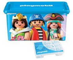 Playmobil- 1 Grande Rangement 23 L Mixte + Boîte compartimentée, 064672