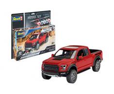 Revell Model Set 67048 Easy Click Maquette de Ford F-150 Raptor, Rouge