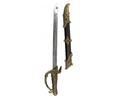 Boland 00659 – Épée de Pirate avec bêche, env. 52 cm