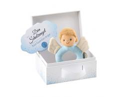 Sterntaler Hochet Ange Gardien Bleu, Âge : 0-36 mois, Dimensions : 14 cm, Couleur : Bleu