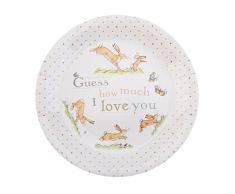 Neviti Guess How Much I Love You Lot de 8 assiettes en papier pour fête