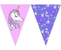 Procos 90331 Guirlande Disney Minnie Mouse Licorne Papier Rose Violet