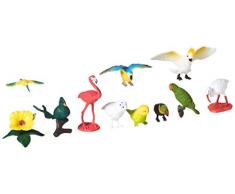 Plastoy - 6804-04 - Figurine - Animal - Tubo Oiseaux Exotiques