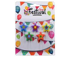 Grand Festival Bougie dAnniversaire Coloris Assortis (1)