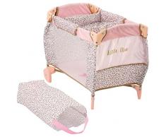 Hauck d90186 – Little Diva Poupées de couffin, rosé/doré