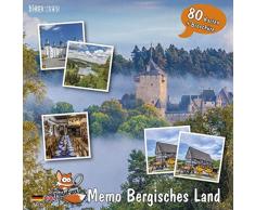FindeFuxx Memo Bergisches Land: 80 Spielkarten (40 Bildpaare)