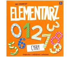 Interdruk Ma21 X 21elcyf livre de coloriâge 21 x 21 cm, 16 avec stickers My First ABC - Chiffres, Multicolore - version anglaise