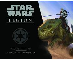Asmodee - 10238 - Star Wars : Legion Chevaux de Dewback Extension Jeu de Table avec Superbes Miniatures