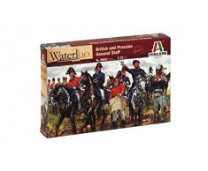 Italeri 510006065-1 : 72 British & Prussian General Staff, Figurines