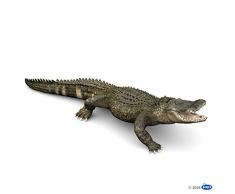 Papo- Alligator LA Vie Sauvage Figurine, 50254, Multicolore