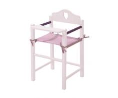 Roba - 98334 - Chaise Haute pour Poupée Fienchen