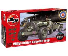Airfix - Ai02339 - Maquette - Jeep Willys avec Remorque et Canon de 6 Pdr