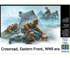 Master Box mb35190 - Cross Road, Eastern Front, WWII Era, Figurines
