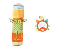 Ludi - 2851 - Tube Sensoriel - Chat + Ludi - 2852 - Jouet dÉveil - Tête de Chat