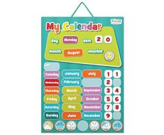 Fiesta Crafts - T-2399 - Jeux Magnétiques Doowell - Mon Calendrier Bleu - Petit