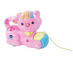 VTech 80-158254 - Jouet à tirer 1, 2, 3 Ptit Chat [Version Allemand]