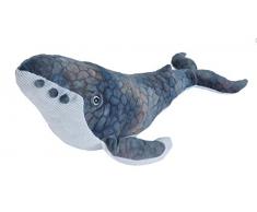 Wild Republic- Peluche Baleine à Bosse, Cuddlekins doudouier, Cadeaux pour Enfants, 30 cm, 22472, Multicolore