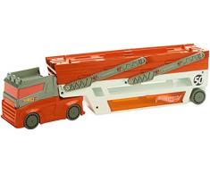 Hot Wheels Méga Transporteur, camion pour transporter jusquà 50 petites voitures, Jouet pour enfant, FTF68