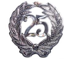 Décoration murale « 25 anniversaire » 45 cm