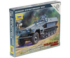 Zvezda - Z6127 - Maquette - SD KFZ 251/1 Ausf B - Echelle 1:100