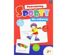 Interdruk Maa4sza Livre de coloriage A4 16 avec Stickers Sport est Amusant, Multicolore