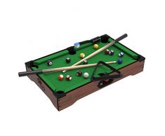 Mini Table Top Pool Table with Cues, Triangle and Chalk 1