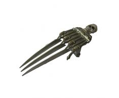 Viving Costumes Viving Costumes204952 Squelette Gants avec Couteaux (43 x 14 x 9 cm, Taille Unique)