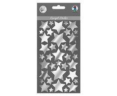 Ursus 75080005 Sticker Miroir, étoiles, en Verre Acrylique, Autocollant