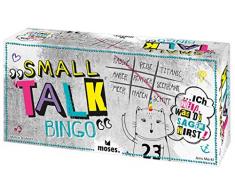 Moses 90339 Small Talk Bingo Coussin Multicolore