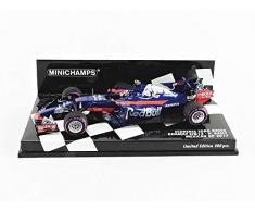 Minichamps- Voiture Miniature de Collection, 417171810, Bleu/Rouge