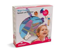 Edushape - 67/547001 - Jouet de Premier Ã‚ge - Jeu de Bain ThÃ¨me Mode Magic CrÃ©ations