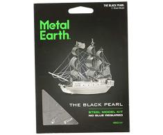 Metal Earth - 5061012 - Maquette 3D - Bateaux - Bateau Pirate La Perle Noire - 9,91 x 7,92 x 1,78 cm - 2 pièces