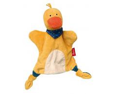 sigikid, Fille et Garçon, Marionnette à Main Chiffon Canard, Jaune, 41989