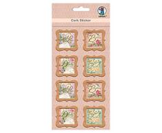 Ursus 41050002 Liège Autocollants, Timbre Dream, Lot de 8