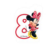 Café Disney Minnie Souris Bougie danniversaire 8e