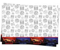 Nappe en Plastique. Voitures The Legend of The Track Taglia Unica Multicolore