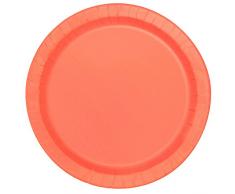 Assiettes en carton de 23 cm